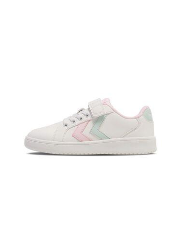 Hummel Derby Court Jr - white/pink