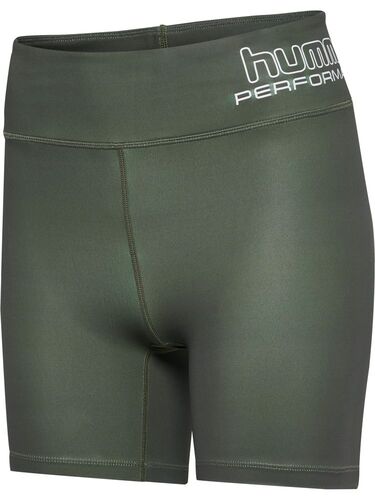 Hummel Hmlte Fundamental Mw Tight Shorts - climbing ivy