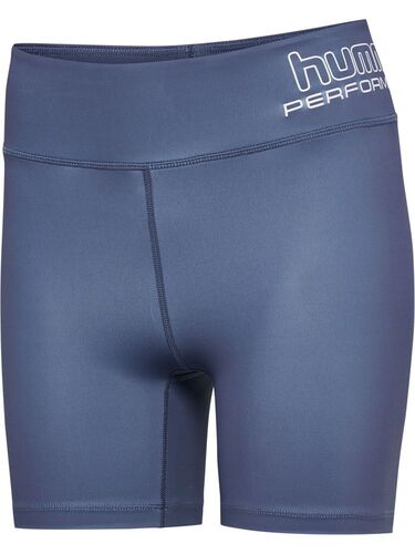 Hummel Hmlte Fundamental Mw Tight Shorts - blue indigo