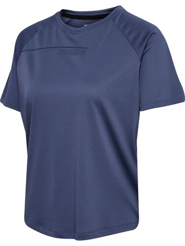 Hummel Hmlcourt Light Weight T-Shirt W - blue indigo