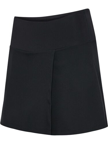 Hummel Hmlcourt Mid Waist Pocket Skirt W - light grey/black