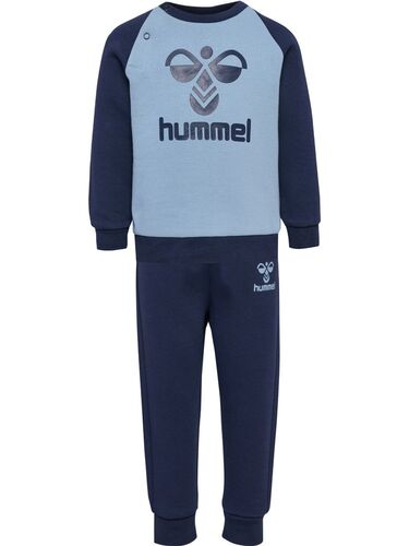 Hummel Hmlhumming Crewsuit - black iris/faded denim
