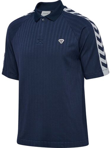 Hummel Hmlarchive Loose Polo Shirt S/S - black iris