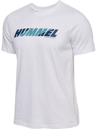 Hummel Hmlgraphic Bold Logo Tee - white