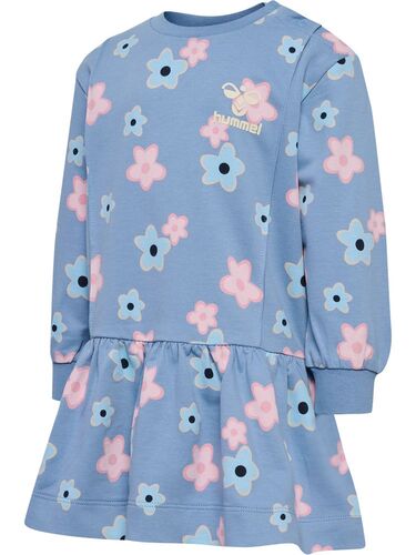 Hummel Hmlrinna Dress L/S - faded denim