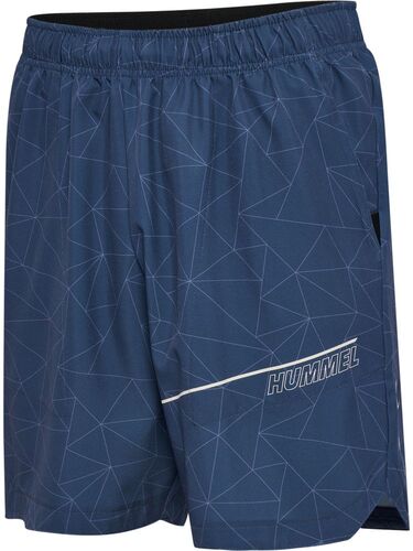 Hummel Hmlcourt Aop Pocket Shorts - insignia blue