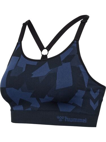 Hummel Hmlcombine Seamless Padded Bra - blue indigo melange