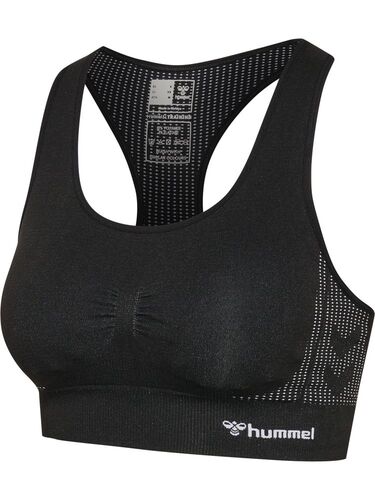 Hummel Hmlmt Shaping Seamless Padded Bra - black
