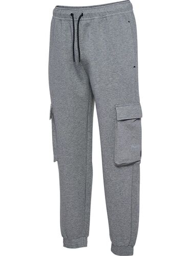 Hummel Hmltech  Fleece Loose Cargo Pants - grey melange