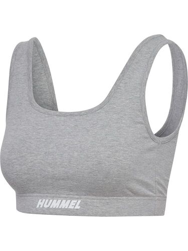 Hummel Hmlelemental Cotton Sports Top - grey melange