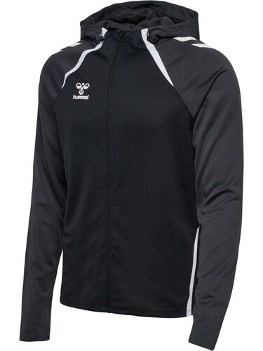 Hummel Hmllead 2.0 Zip Hoodie - black/asphalt