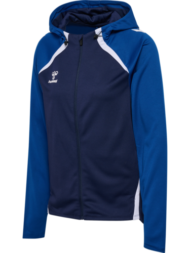 Hummel Hmllead 2.0 Zip Hoodie Woman - marine/true blue