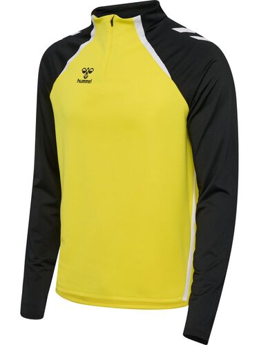 Hummel Hmllead 2.0 Half Zip - blazing yellow/black
