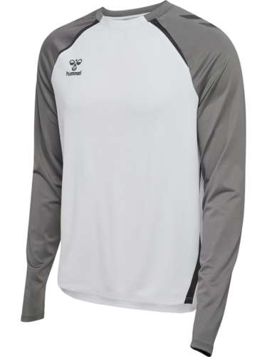 Hummel Hmllead 2.0 Crew Sweat - white/steel gray