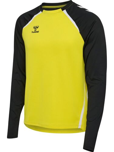 Hummel Hmllead 2.0 Crew Sweat - blazing yellow/black
