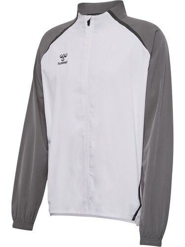 Hummel Hmllead 2.0 Woven Jacket - white/steel gray