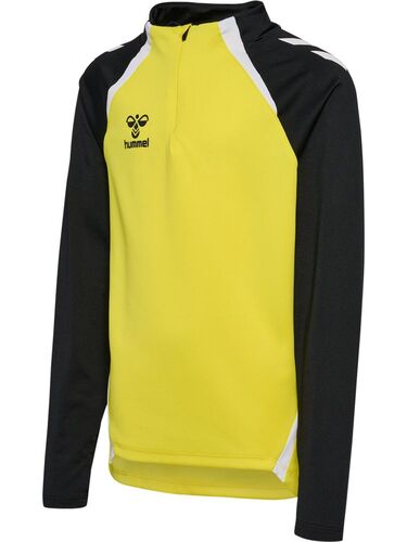Hummel Hmllead 2.0 Half Zip Kids - blazing yellow/black