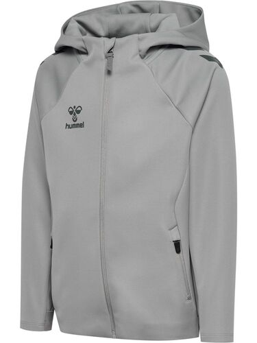 Hummel Hmlcima 2.0 Zip Hoodie Kids - alloy
