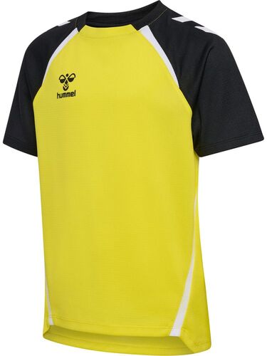 Hummel Hmllead 2.0 Jersey S/S Kids - blazing yellow/black