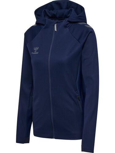 Hummel Hmlcima 2.0 Zip Hoodie Woman - marine