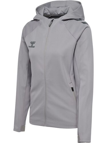 Hummel Hmlcima 2.0 Zip Hoodie Woman - alloy