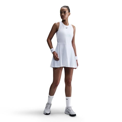 Nike W Nk Df Victory Dress - white/black