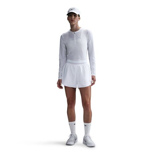 Nike W Nkct Df Advtg Ace Short Hr - white/white