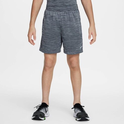 Nike B Nk Df Multi Short Lbr Hthr - black/lt smoke grey/black/white