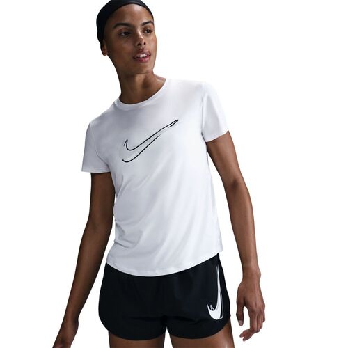 Nike W Nk One Swoosh Hbr Dri-Fit Ss Top Trainingsshirt