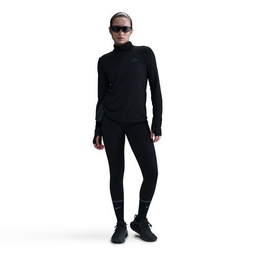 Nike W Nk Trail Df Hz Midlayer - black/black