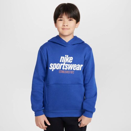 Nike K Nsw Club Flc Hdy Fmly -Pd - game royal/safety orange/white