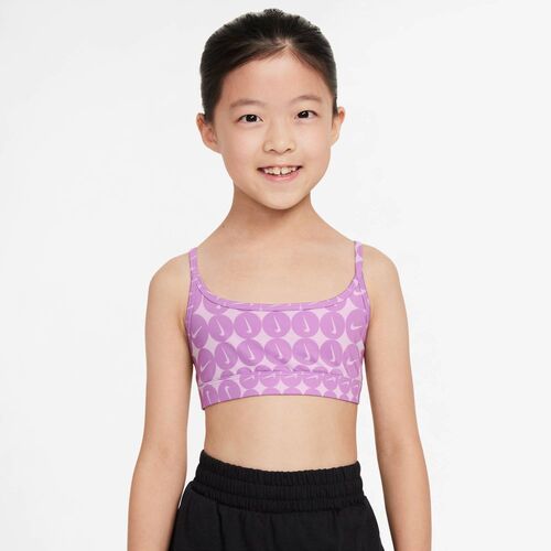 Nike G Nk Bralette Bra Aop - rush fuchsia/rush fuchsia