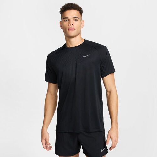 Nike M Nk Dfadv Stride Ss Top - black/reflective silv
