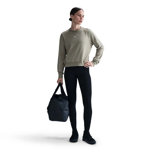 Nike W Nk One Df Crew Hbr Tt - light army/cargo khaki/white