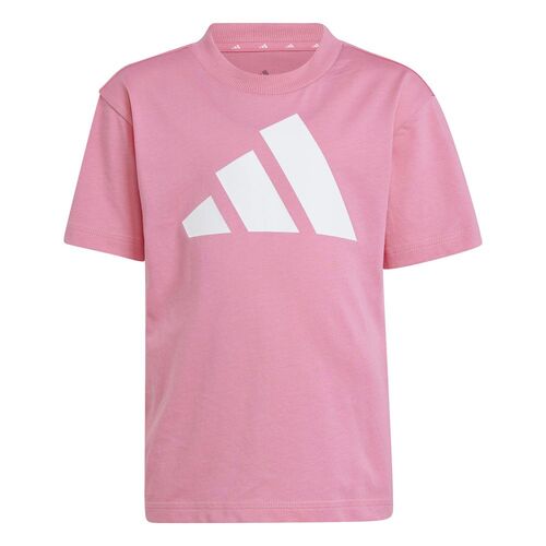 adidas Lk Bl Tee 160 - pnkfus/white