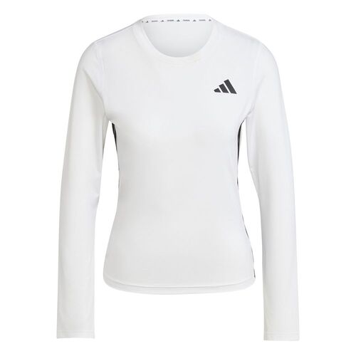 adidas Te 3S Ls - white/black