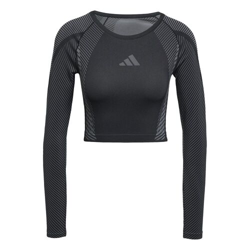 adidas Seamless Ls - black/gresix
