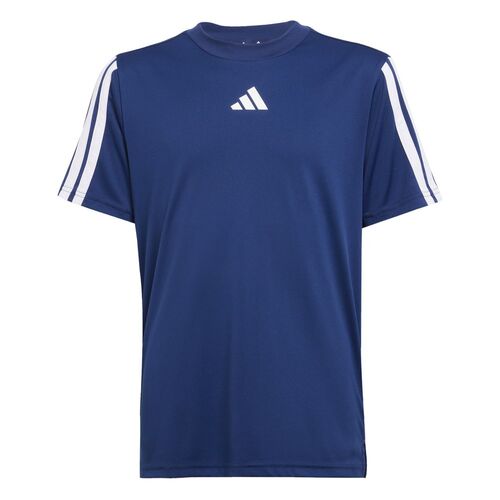 adidas J Tr-Es 3S Tee - dkblue/white