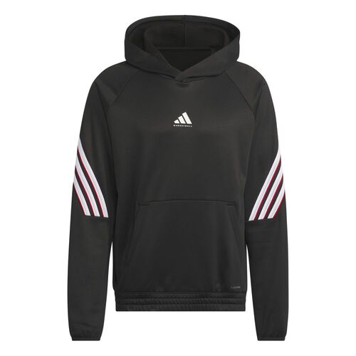 adidas Slct Fl Hoodie - black/white