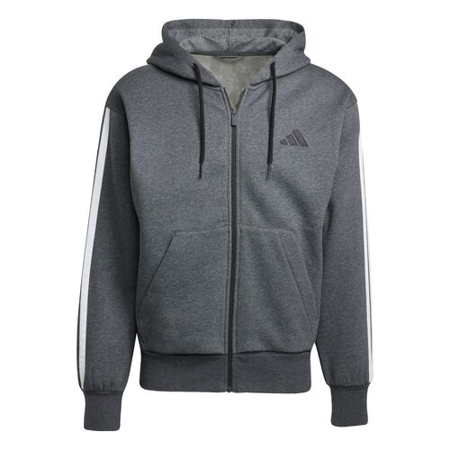 adidas M 3S Fl Fz Hd Kapuzenjacke