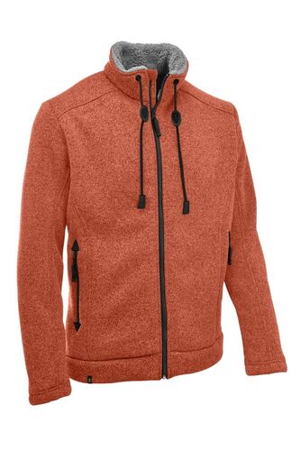 Maul Lichtenau - Strickfleecejacke - bossa orange