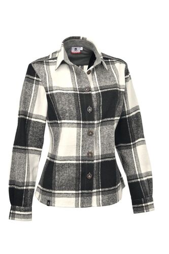 Maul Filzmoos - Flanell Bluse - dark grey