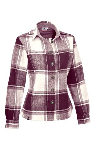 Maul Filzmoos - Flanell Bluse - flieder