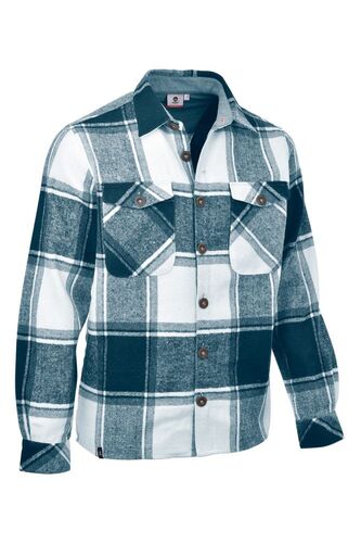 Maul Schwenningen - Flanell Hemd - petrol blue