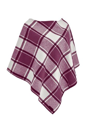 Maul Sissi Ii - Flanell Poncho - flieder