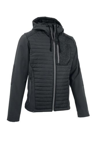 Maul Penia 2Xt-Hybridsteppjacke+Kap - black