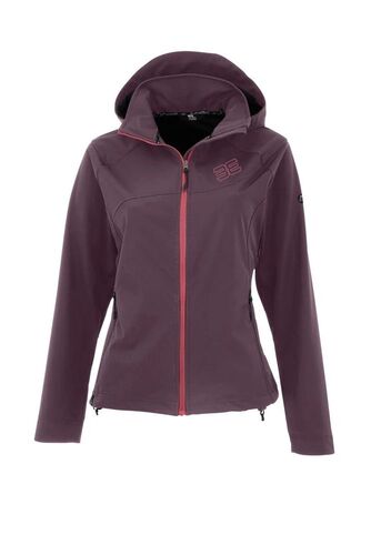 Maul Gaisspitze-Softshelljacke+Kap - flieder