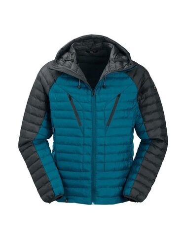 Maul Kuehtai - Steppjacke+Kapuze - petrol blue
