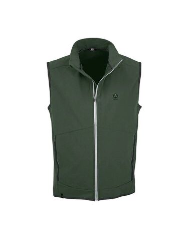 Maul Hochgall-Softshell Weste - forest green