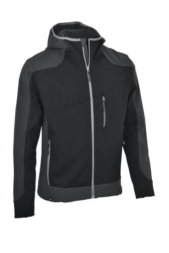 Maul Kienberg Hybrid Fleeceja+Kap - black/dark grey